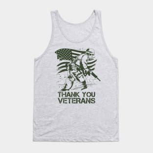 Thank You Veterans Tank Top